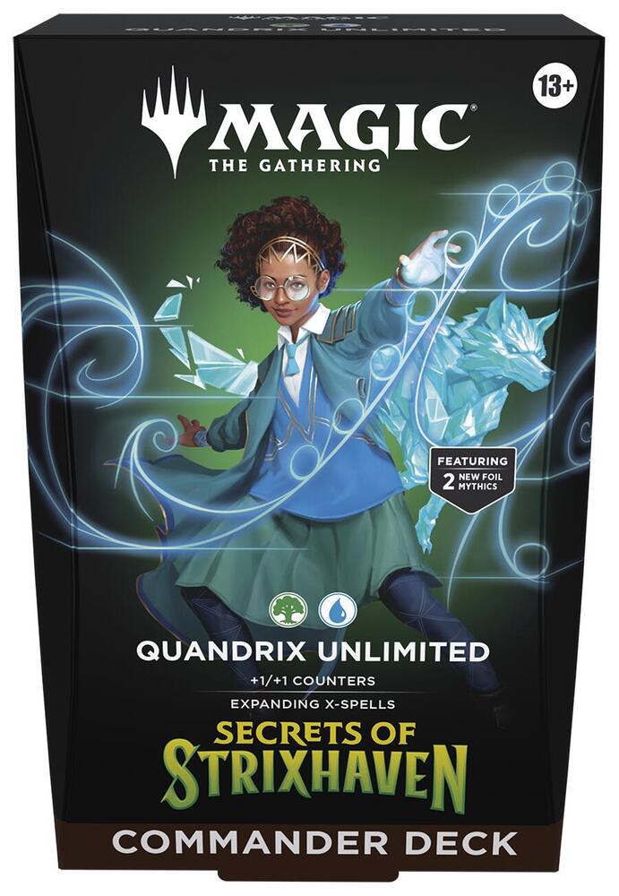 Magic The Gathering | Secrets of Strixhaven Commander Deck- Quandrix Unlimited - PokeBox USA