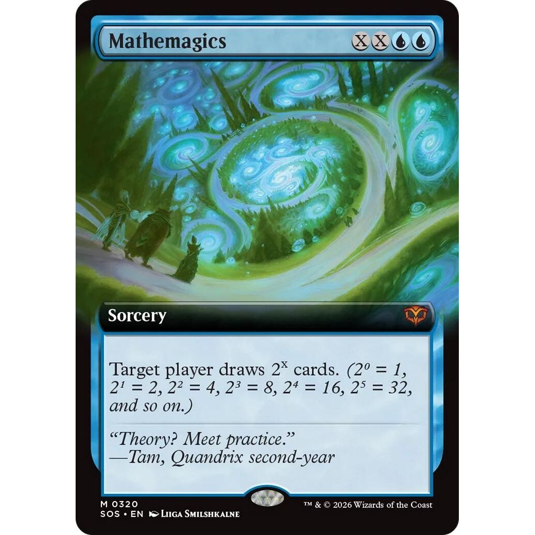 Mathemagics (Extended Art) (320) (Secrets of Strixhaven) - PokeBox USA