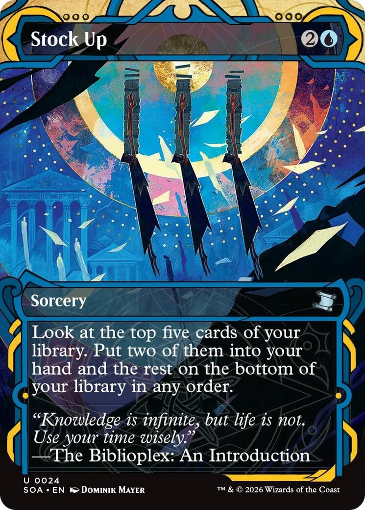 Stock Up (24) (Secrets of Strixhaven: Mystical Archive) - PokeBox USA