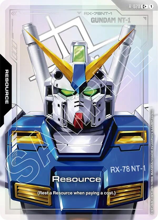 Image for Resource (R-020) (C+) (R-020) (Steel Requiem) (GD03) - Gundam Card Game