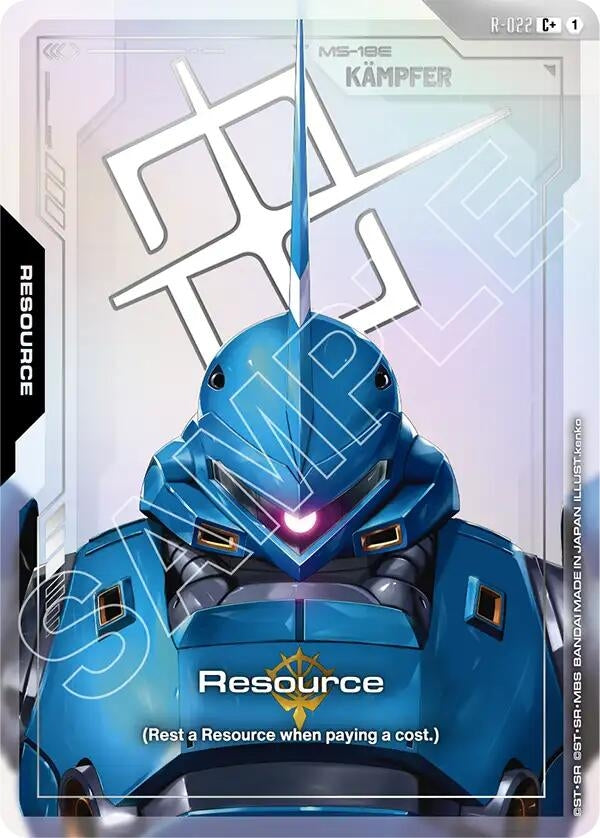 Image for Resource (R-022) (C+) (R-022) (Steel Requiem) (GD03) - Gundam Card Game