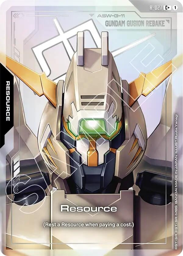 Image for Resource (R-027) (C+) (R-027) (Steel Requiem) (GD03) - Gundam Card Game