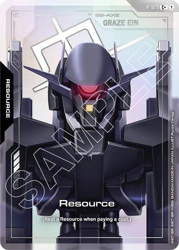 Image for Resource (R-029) (C+) (R-029) (Steel Requiem) (GD03) - Gundam Card Game