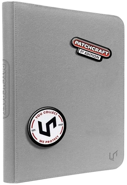 Image for PATCHCRAFT 9-Pocket Zippered PRO-Binder - Gray - Storage Albums