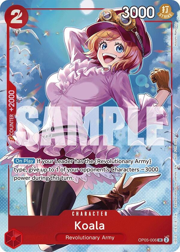 Image for Koala - OP05-006 (OP05-006) (Extra Booster: One Piece Heroines Edition) (EB-03) - One Piece Card Game