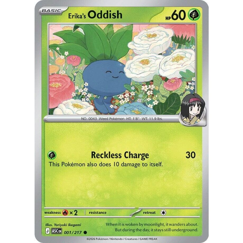 Image for Erika's Oddish (001/217) (ME: Ascended Heroes) - Pokemon