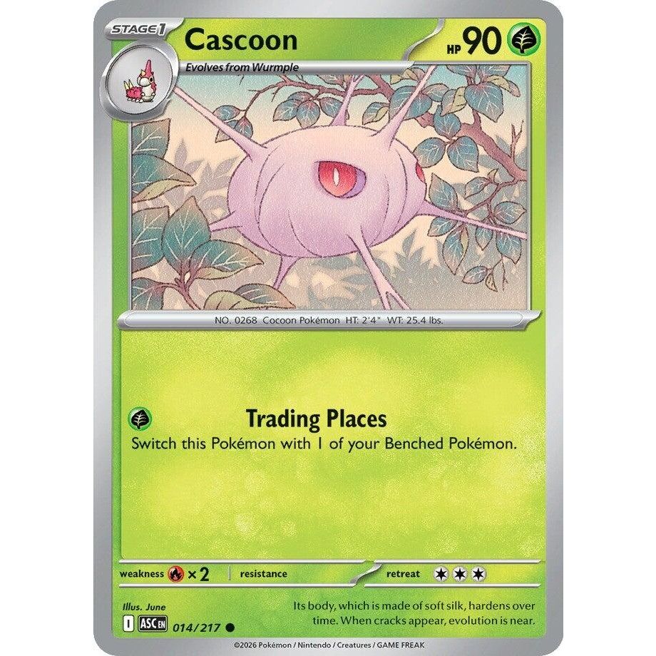 Image for Cascoon (014/217) (ME: Ascended Heroes) - Pokemon