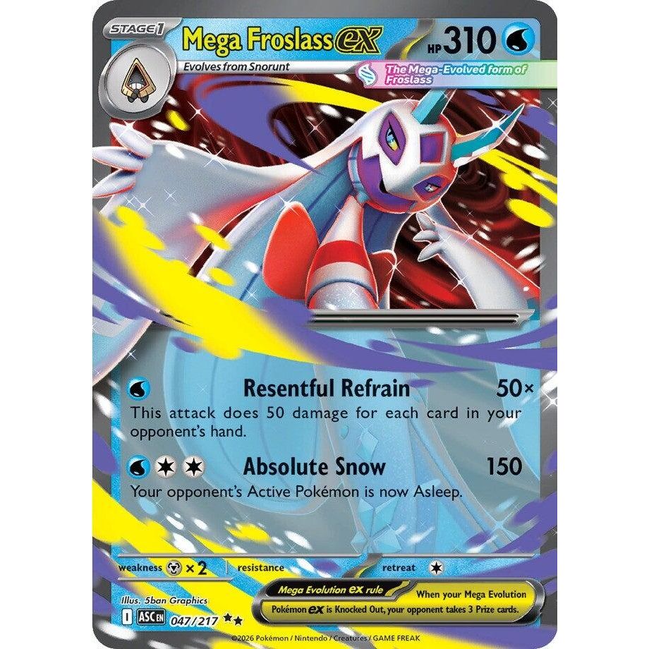 Image for Mega Froslass ex (047/217) (ME: Ascended Heroes) - Pokemon