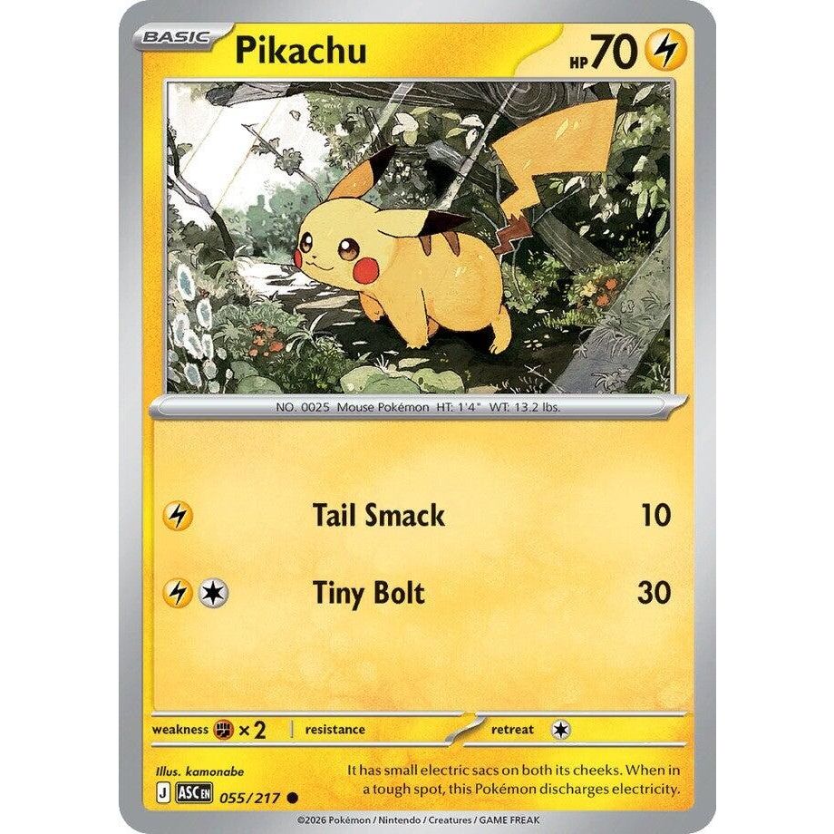 Image for Pikachu (055/217) (ME: Ascended Heroes) - Pokemon
