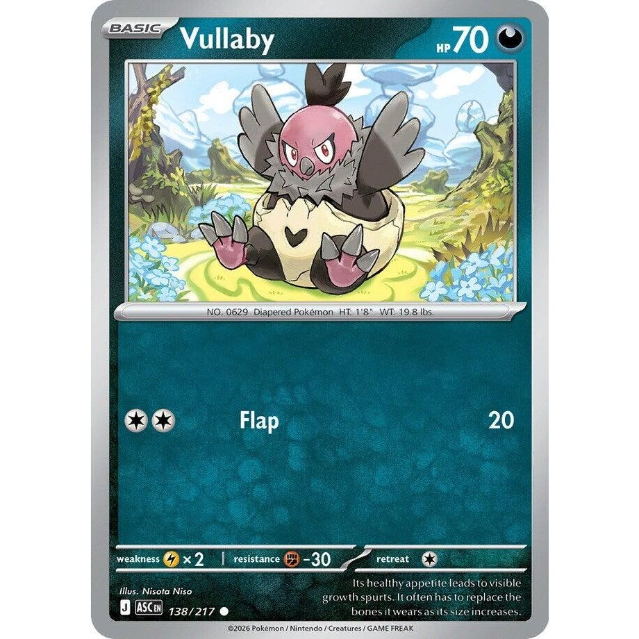 Image for Vullaby (138/217) (ME: Ascended Heroes) - Pokemon