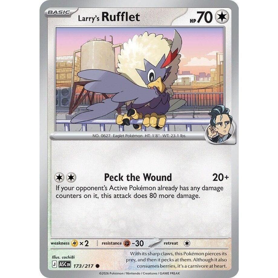 Image for Larry's Rufflet (173/217) (ME: Ascended Heroes) - Pokemon