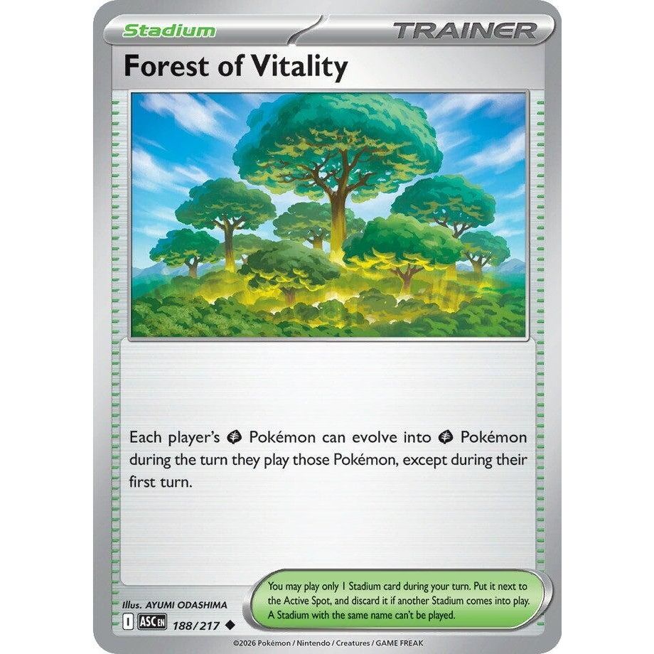 Image for Forest of Vitality (188/217) (ME: Ascended Heroes) - Pokemon