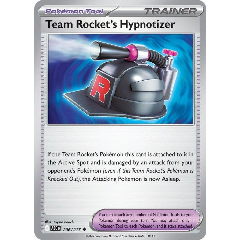 Image for Team Rocket's Hypnotizer (206/217) (ME: Ascended Heroes) - Pokemon