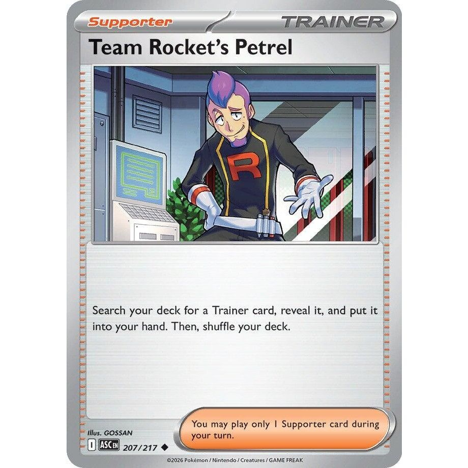 Image for Team Rocket's Petrel (207/217) (ME: Ascended Heroes) - Pokemon