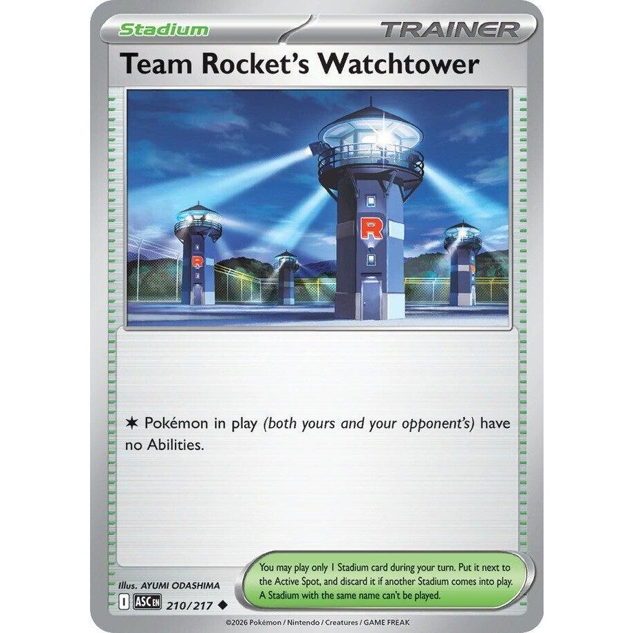 Image for Team Rocket's Watchtower (210/217) (ME: Ascended Heroes) - Pokemon