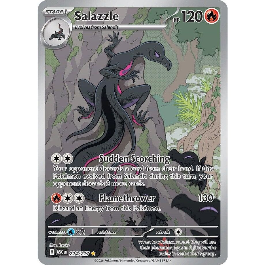 Image for Salazzle (224/217) (ME: Ascended Heroes) - Pokemon
