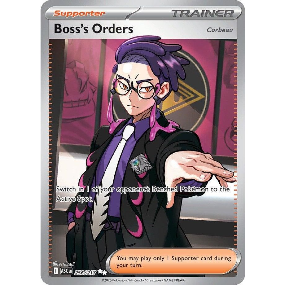 Image for Boss's Orders [Corbeau] (256/217) (ME: Ascended Heroes) - Pokemon