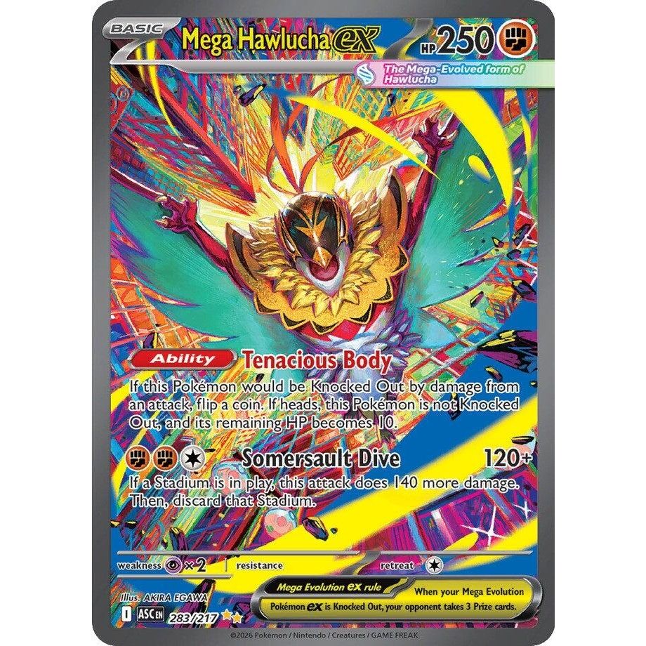 Image for Mega Hawlucha ex (283/217) (ME: Ascended Heroes) - Pokemon