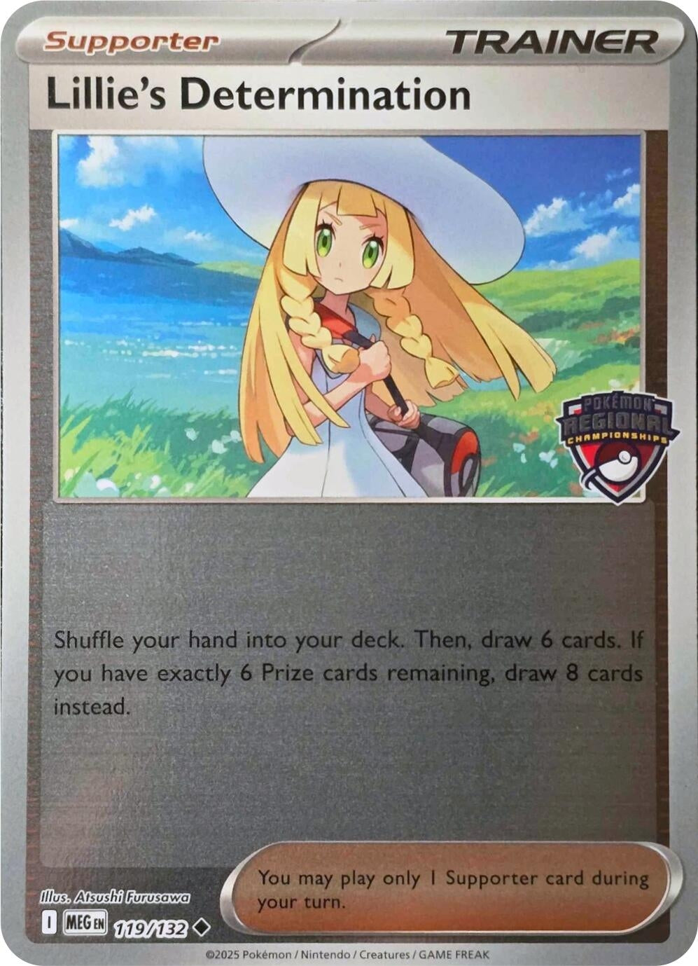 Image for Lillie's Determination (Regional Championships) (119/132) (League & Championship Cards) (PR) - Pokemon