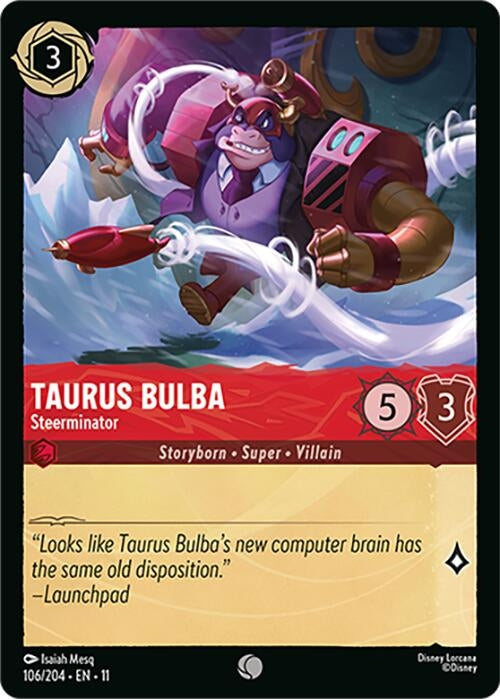 Image for Taurus Bulba - Steerminator (106/204) (Winterspell) (11) - Disney Lorcana