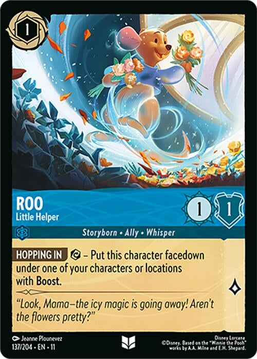 Image for Roo - Little Helper (137/204) (Winterspell) (11) - Disney Lorcana