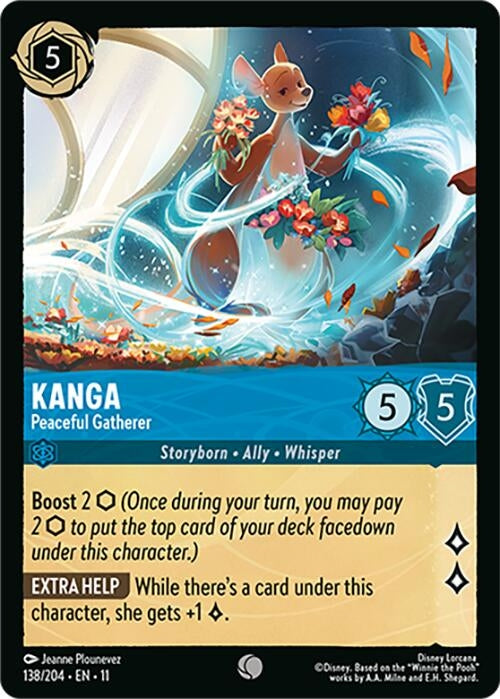 Image for Kanga - Peaceful Gatherer (138/204) (Winterspell) (11) - Disney Lorcana
