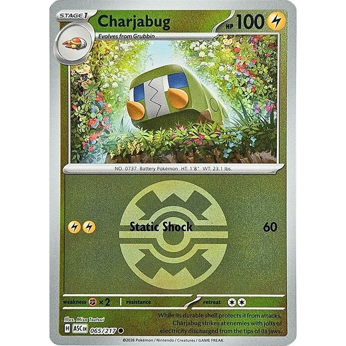 Image for Charjabug (Quick Ball) (065/217) (ME: Ascended Heroes) - Pokemon