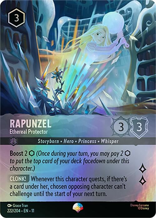 Image for Rapunzel - Ethereal Protector (Epic) (222/204) (Winterspell) (11) - Disney Lorcana