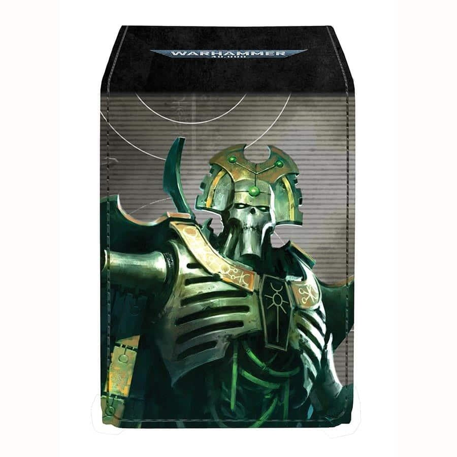Image for WARHAMMER 40000: NECRON CODEX ALIGNED: ALCOVE FLIP DECK CASE - Deck Boxes