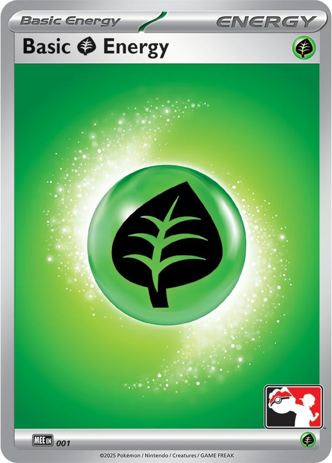 Image for Basic Grass Energy - MEE 001 (001) (Prize Pack Series Cards) - Pokemon