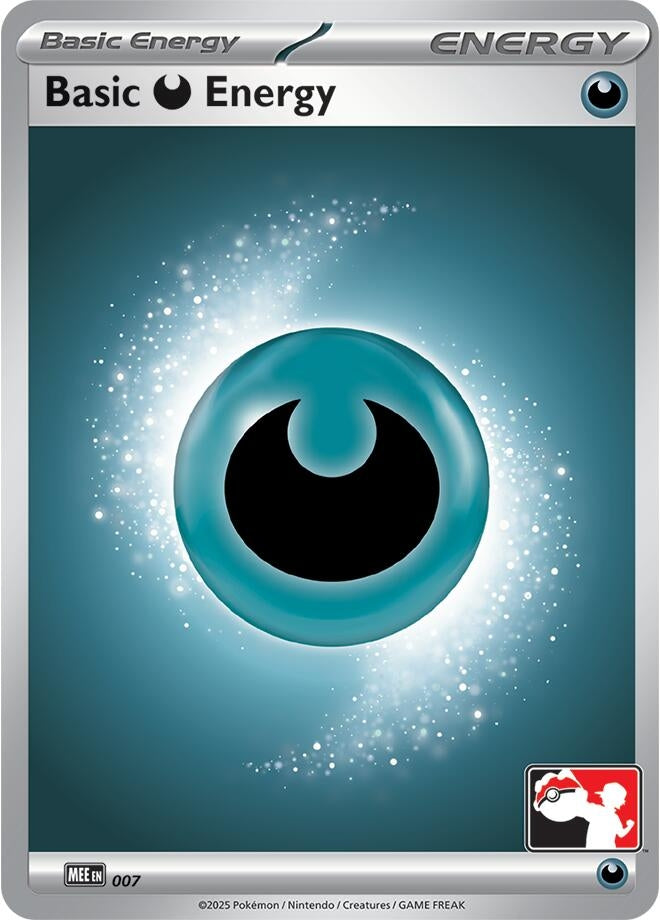 Image for Basic Darkness Energy - MEE 007 (007) (Prize Pack Series Cards) - Pokemon