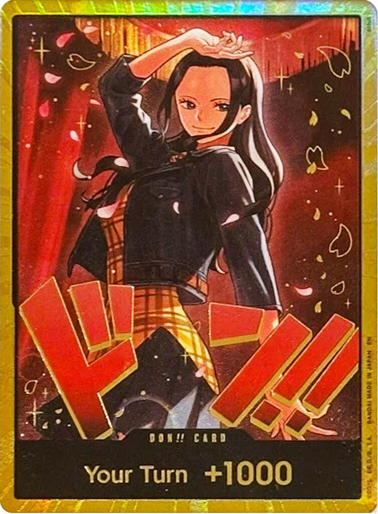Image for DON!! Card (Nico Robin) (Gold) (Extra Booster: One Piece Heroines Edition) (EB-03) - One Piece Card Game