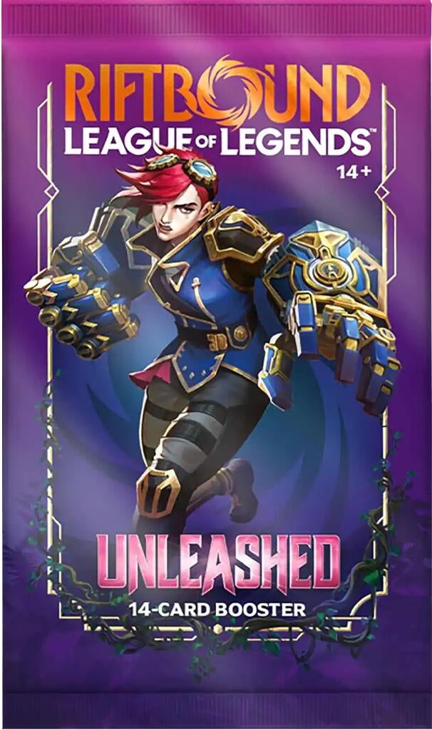 Image for Unleashed - Booster Pack - Riftbound: League of Legends Trading Card Game
