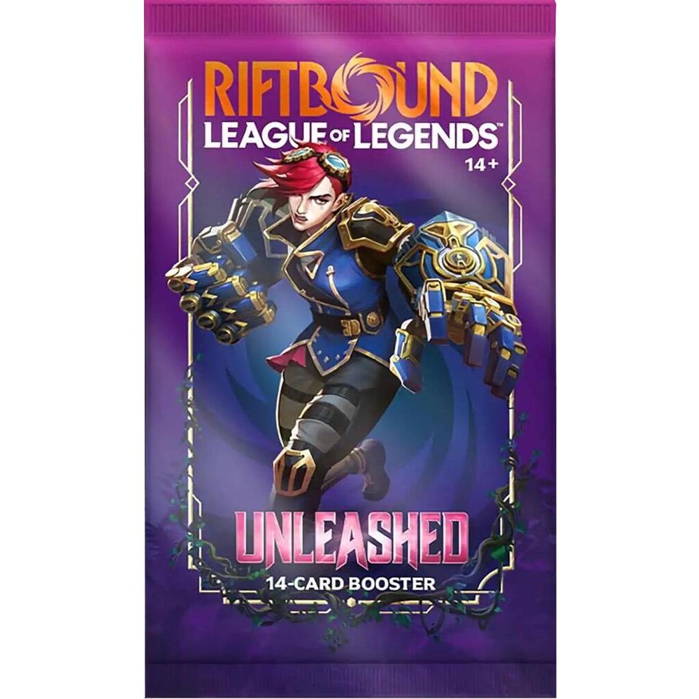Riftbound: League of Legends TCG – Unleashed – Booster Pack - PokeBox USA