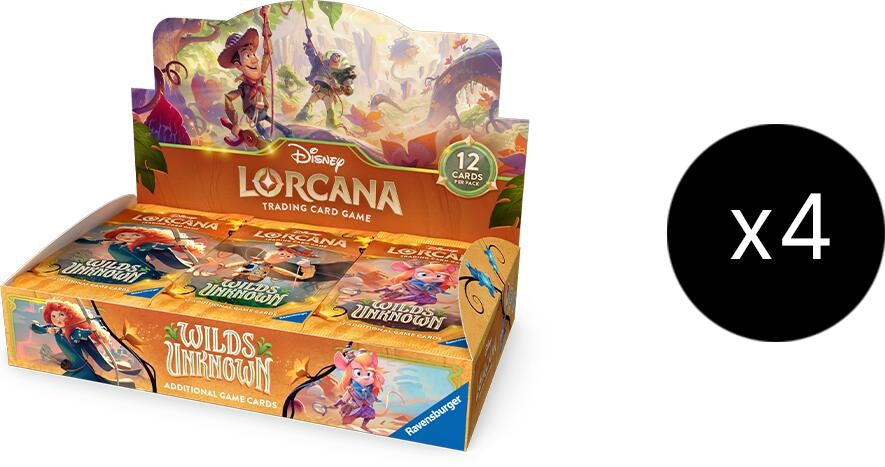 Image for Disney Lorcana: Wilds Unknown Booster Box Case - Disney Lorcana
