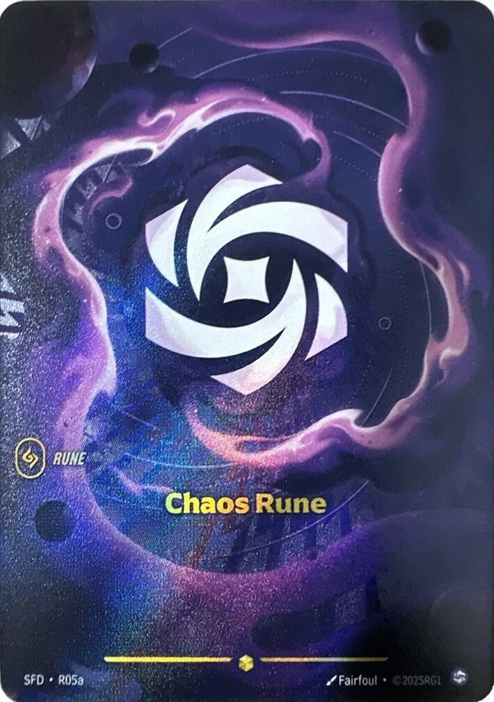 Chaos Rune (R05a) (R05a) (Spiritforged)