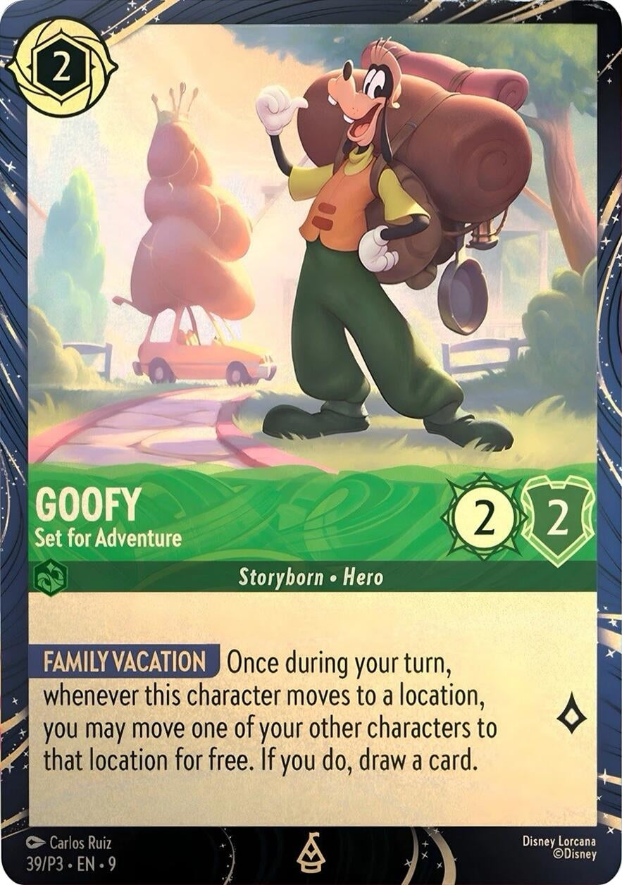 Image for Goofy - Set for Adventure (39) (Disney Lorcana Promo Cards) (DLPC) - Disney Lorcana