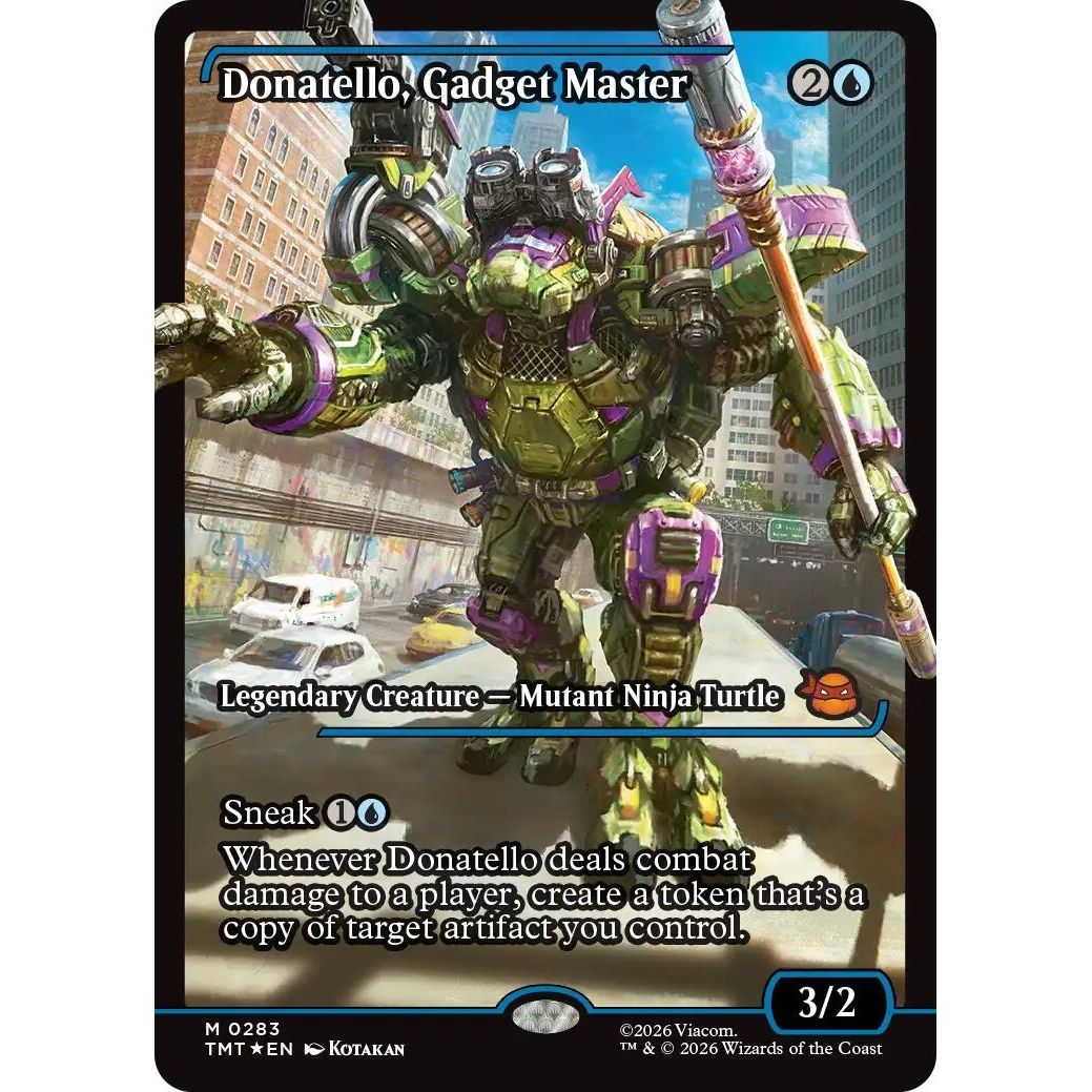 Image for Donatello, Gadget Master (Showcase) (283) (Teenage Mutant Ninja Turtles) - Magic: The Gathering