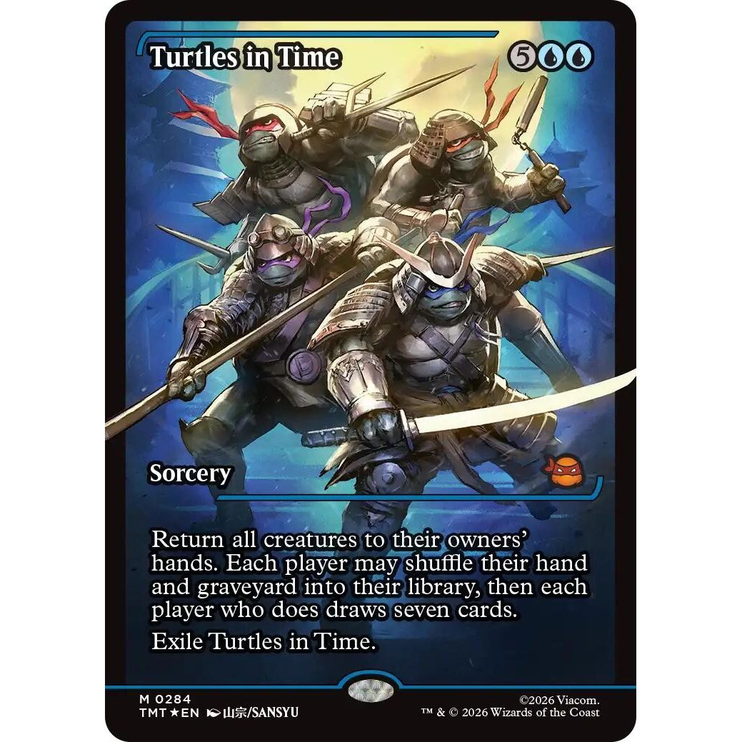 Image for Turtles in Time (Showcase) (284) (Teenage Mutant Ninja Turtles) - Magic: The Gathering