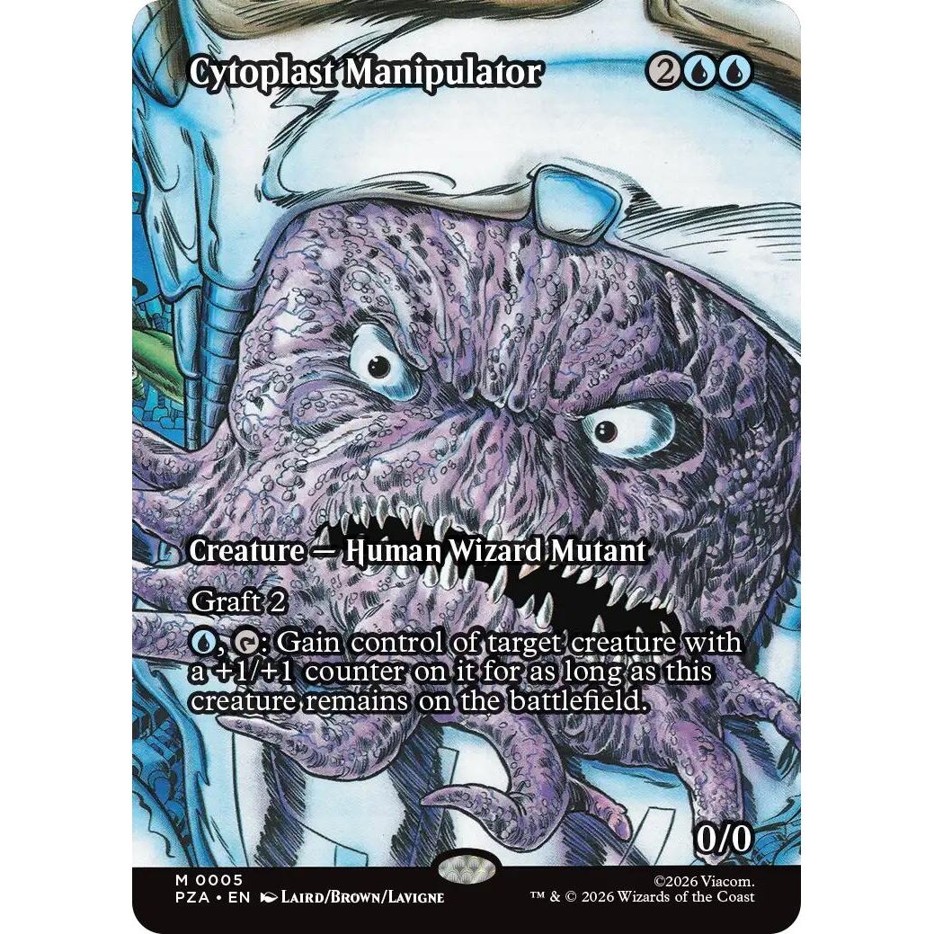 Image for Cytoplast Manipulator (Borderless) (5) (Teenage Mutant Ninja Turtles Source Material) - Magic: The Gathering