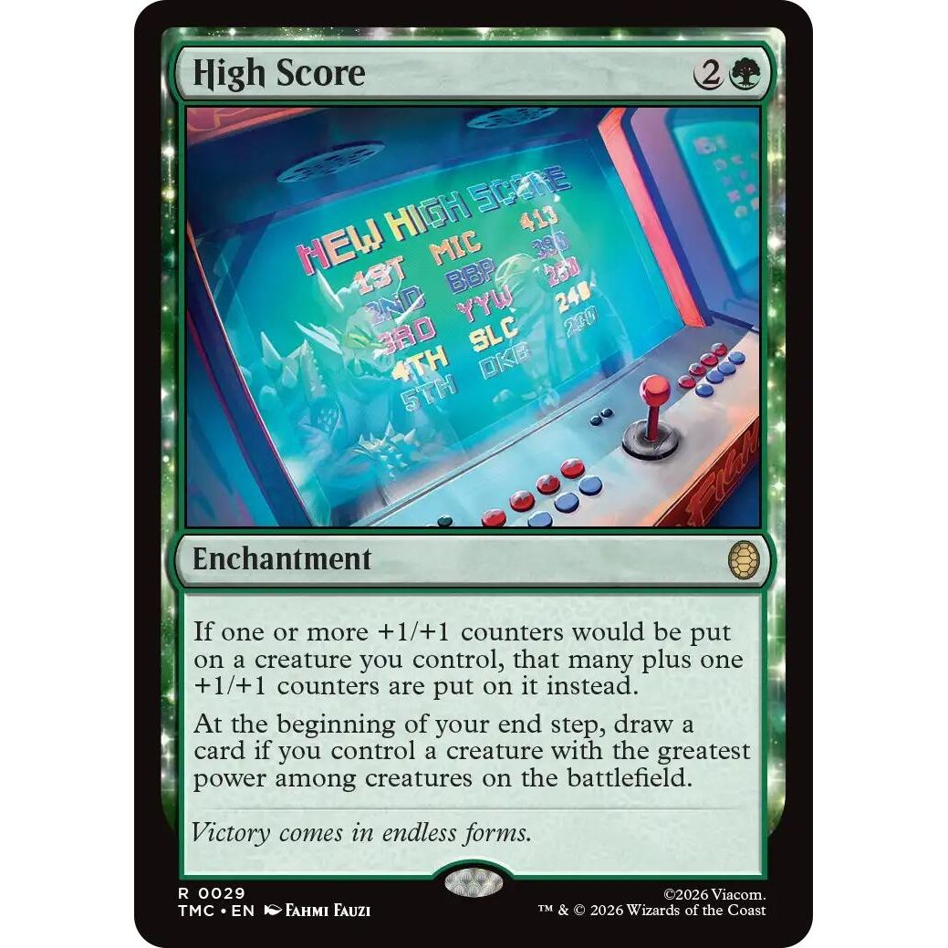 Image for High Score (29) (Teenage Mutant Ninja Turtles) - Magic: The Gathering