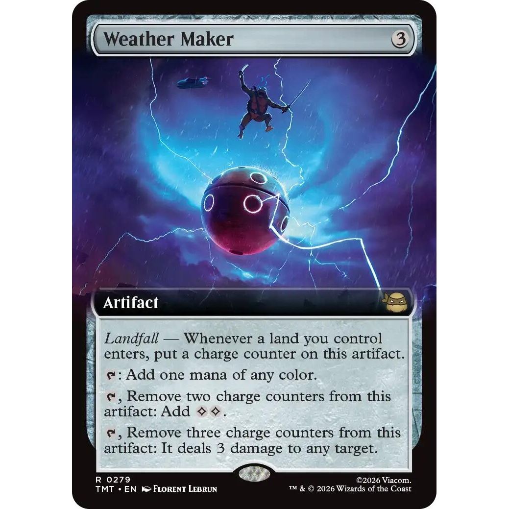 Image for Weather Maker (Extended Art) (279) (Teenage Mutant Ninja Turtles) - Magic: The Gathering