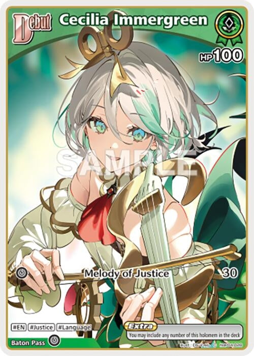 Image for Cecilia Immergreen (C) (hBP04-028) (hBP04-028) (Curious Universe) (HBP04E) - Hololive