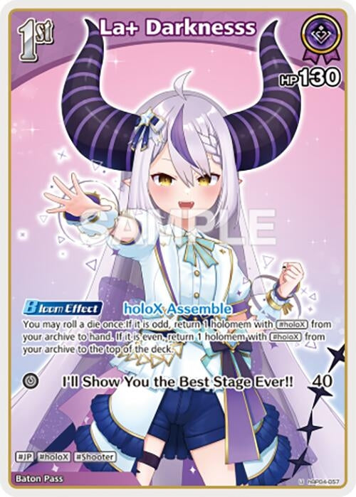 Image for La+ Darknesss (U) (hBP04-057) (hBP04-057) (Curious Universe) (HBP04E) - Hololive