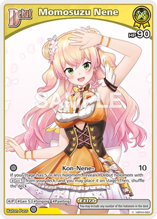 Image for Momosuzu Nene (C) (hBP04-083) (hBP04-083) (Curious Universe) (HBP04E) - Hololive