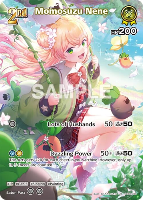 Image for Momosuzu Nene (UR) (hBP04-086) (Curious Universe) (HBP04E) - Hololive