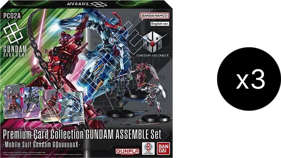 Image for Premium Card Collection GUNDAM ASSEMBLE Display - Mobile Suit Gundam: GQuuuuuuX- [PC02A] - Gundam Card Game