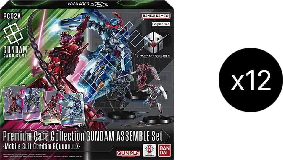 Image for Premium Card Collection GUNDAM ASSEMBLE Case - Mobile Suit Gundam: GQuuuuuuX- [PC02A] - Gundam Card Game