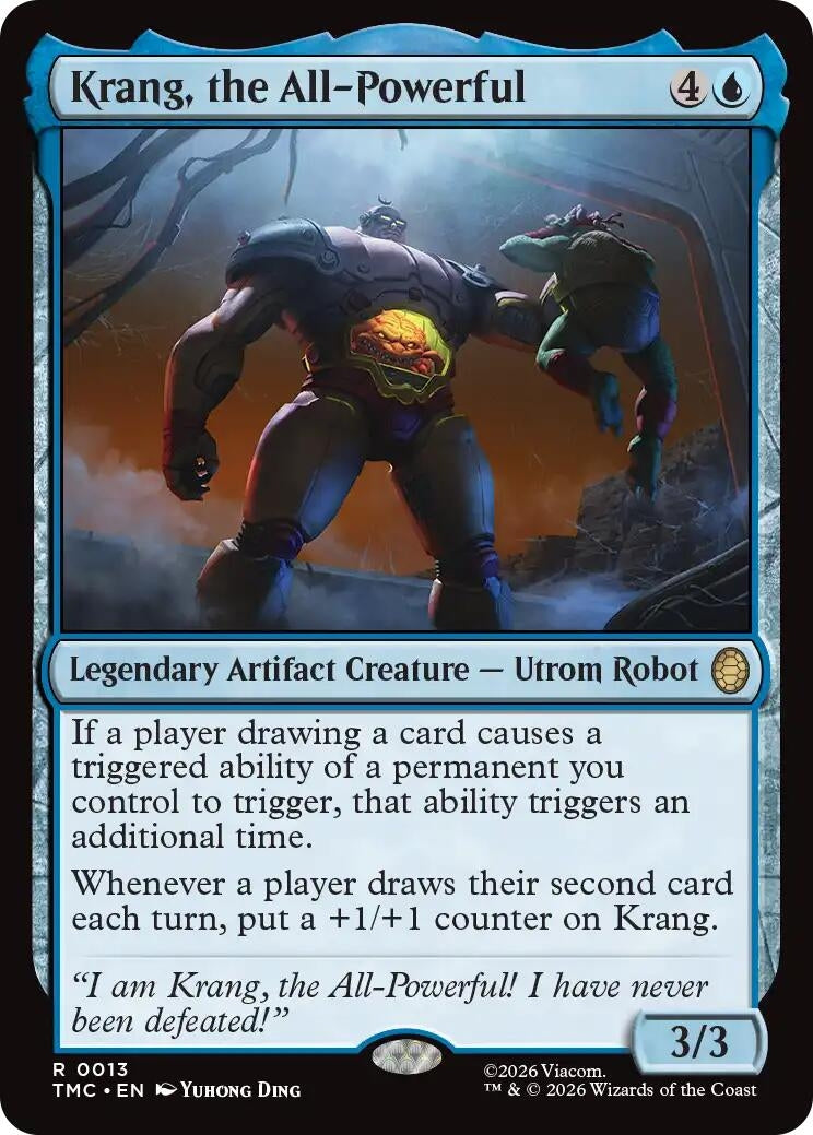 Image for Krang, the All-Powerful (13) (Teenage Mutant Ninja Turtles) - Magic: The Gathering