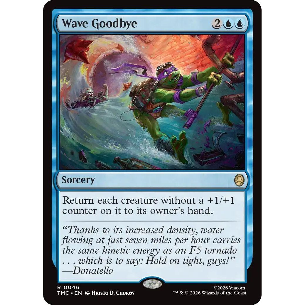 Image for Wave Goodbye (46) (Teenage Mutant Ninja Turtles) - Magic: The Gathering
